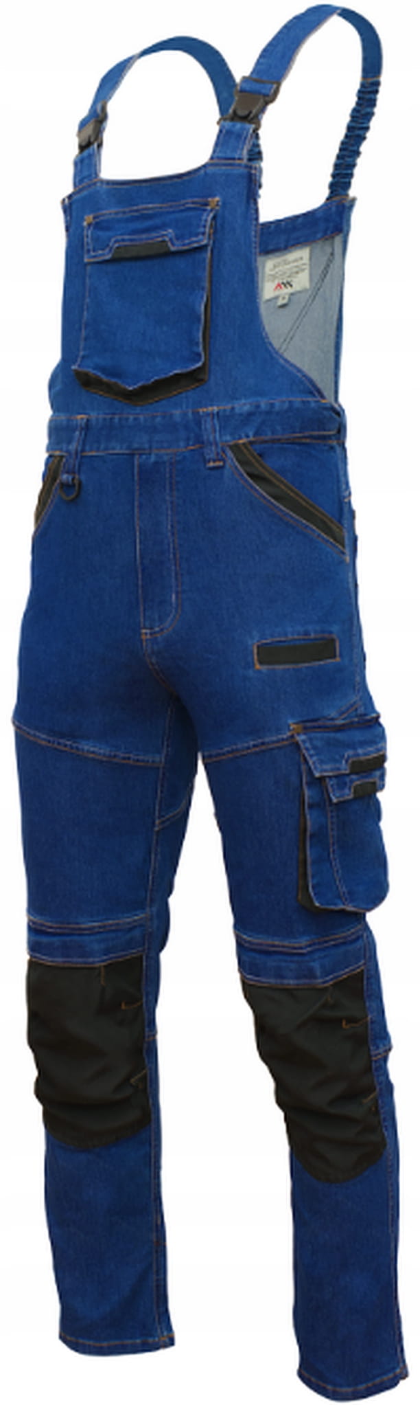 SPODNIE-ROBOCZE-ogrodniczki-JEANS-STRETCH-elastyczne-MOCNE-duzo-kieszeni-EAN-GTIN-5906924976771.jpeg